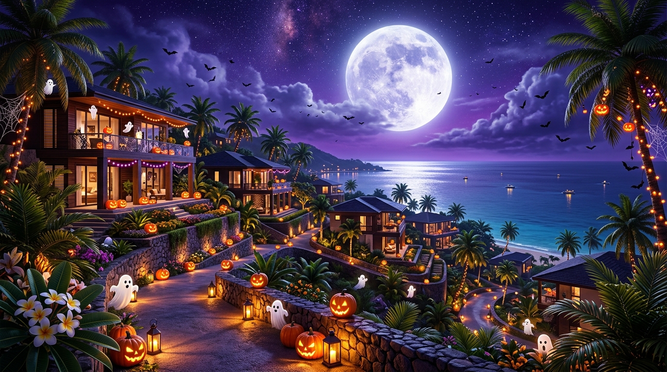 Halloween à Pamatai Hills, Faaa